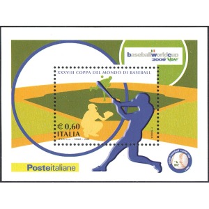 ITALIA - 2009 - Coppa del mondo di baseball - 1 BF
