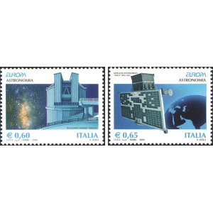 ITALIA - 2009 - Europa: Astronomia - 2 v.