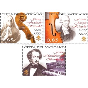 VATICANO - 2009 - Giornata della musica - 3 v.