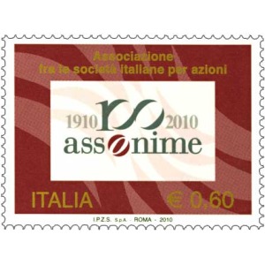 ITALIA - 2010 - 100° dell'ASSONIME - 1 v.