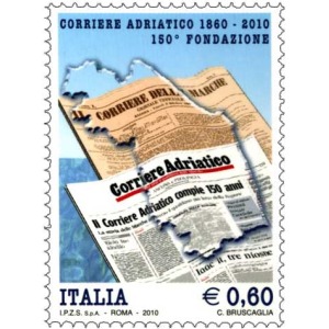 ITALIA - 2010 - 150° del quotidiano Corriere Adriatico - 1 v.