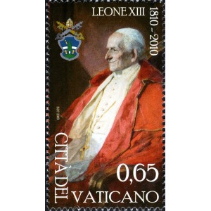 VATICANO - 2010 - 200° della nascita di Papa Leone XIII - 1 v.