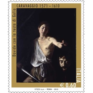ITALIA - 2010 - 400° della morte di Michelangelo Merisi, detto il Caravaggio - 1 v.