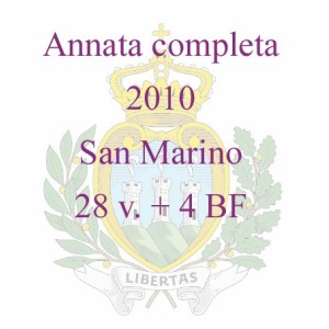 SAN MARINO - 2010 - Annata completa - 28 v. + 4 BF