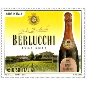 ITALIA - 2010 - Made in Italy: 50° della Berlucchi - 1 v.