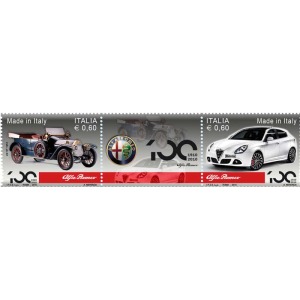 ITALIA - 2010 - Made in Italy: Alfa Romeo - 2 v. con appendice