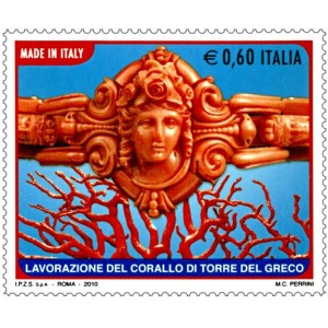 ITALIA - 2010 - Made in Italy: Il corallo di Torre del Greco - 1 v.