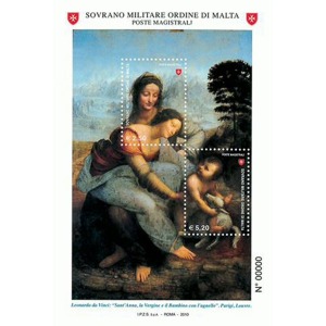 S.M.O.M. - 2010 - Maestri della pittura: Leonardo da Vinci - 1 BF