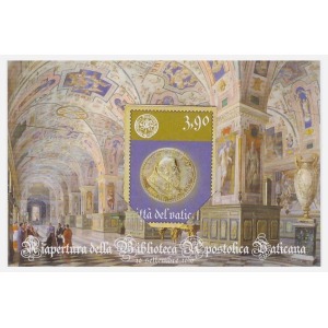 VATICANO - 2010 - Riapertura della Biblioteca Apostolica Vaticana - 1 minilibro con accessori