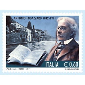 ITALIA - 2011 - 100° della morte di Antonio Fogazzaro - 1 v.