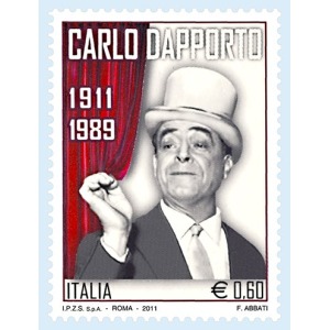 ITALIA - 2011 - 100° della nascita di Carlo Dapporto - 1 v.