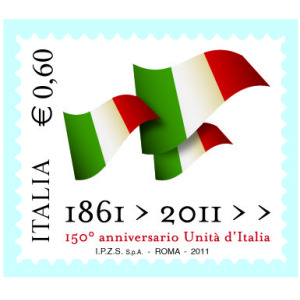 ITALIA - 2011 - 150° dell'Unità d'Italia - 1 v.