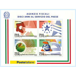 ITALIA - 2011 - Agenzie fiscali - 1 BF