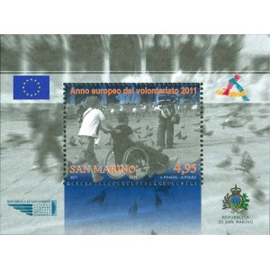 SAN MARINO - 2011 - Anno europeo del volontariato - 1 BF