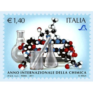 ITALIA - 2011 - Anno internazionale della chimica - 1 v.