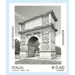 ITALIA - 2011 - Arco di Traiano, Benevento - 1 v.