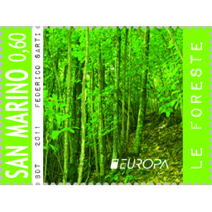 SAN MARINO - 2011 - Europa: Le foreste - 2 v.