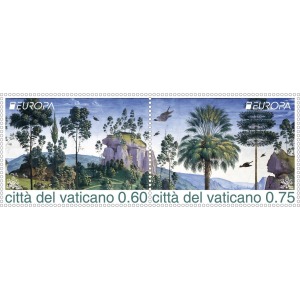 VATICANO - 2011 - Europa: Le foreste - 2 v. in coppia da BF