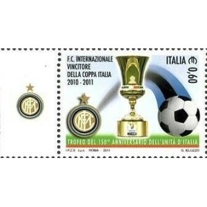 ITALIA - 2011 - Inter vincitore della Coppa Italia - 1 v. con bandella