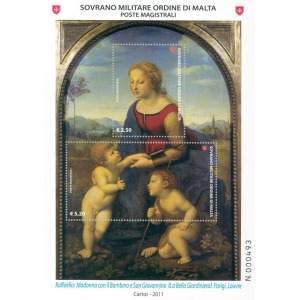 S.M.O.M. - 2011 - Maestri della pittura: Raffaello Sanzio - 1 BF