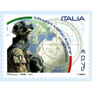 ITALIA - 2011 - Missioni militari italiane all'estero - 1 v.