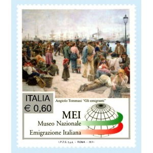 ITALIA - 2011 - Museo dell'emigrazione italiana, Roma - 1 v.