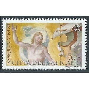 VATICANO - 2011 - Pasqua - 1 v.