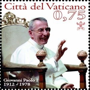 VATICANO - 2012 - 100° della nascita di Papa Giovanni Paolo I - 1 v. da BF