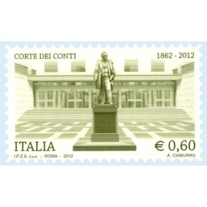 ITALIA - 2012 - 150° della Corte dei Conti - 1 v.