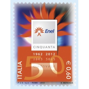 ITALIA - 2012 - 50° dell'ENEL - 1 v.