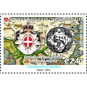 S.M.O.M. - 2012 - Cristianesimo e Araldica - 1 v. (E.C. di S.M.O.M. con Romania)