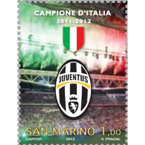SAN MARINO - 2012 - Juventus campione d'Italia - 1 v.