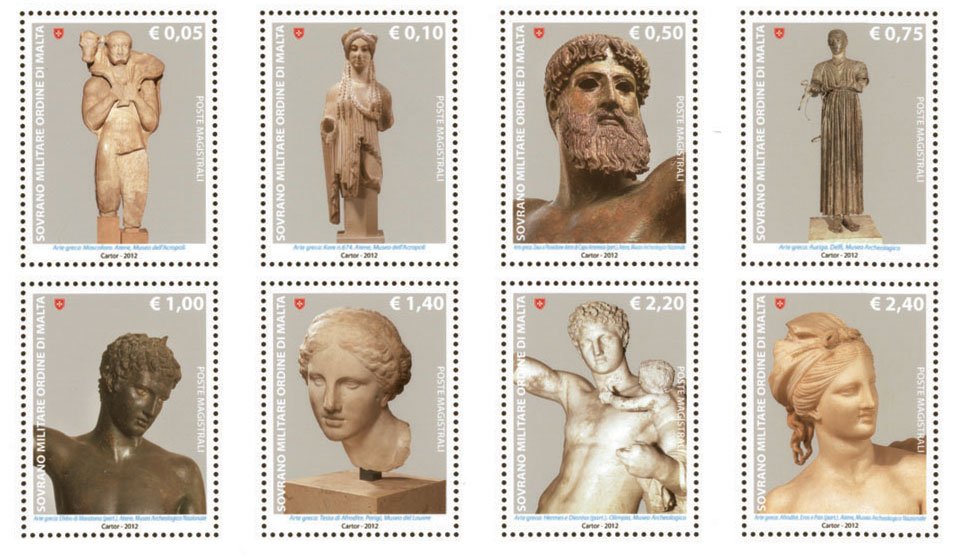 2012 La scultura nell arte 8 v. S.M.O.M. SMOM S.M.O.M. - 2012 - La scultura nell'arte - 8 v.