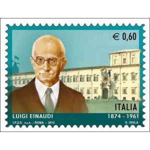 ITALIA - 2012 - Luigi Einaudi - 1 v.