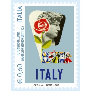 ITALIA - 2012 - Manifesto storico ENIT III serie - 1 v.