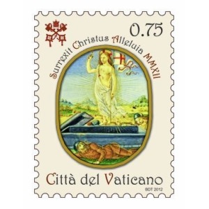 VATICANO - 2012 - Pasqua - 1 v.