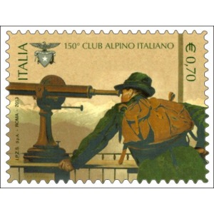 ITALIA - 2013 - 150° del Club Alpino Italiano CAI - 1 v.