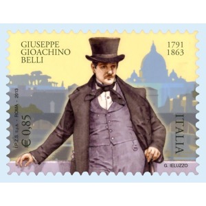 ITALIA - 2013 - 150° della morte di Giuseppe Gioachino Belli - 1 v.