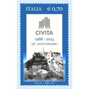 ITALIA - 2013 - 25° dell'Associazione Civita - 1 v.
