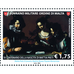 S.M.O.M. - 2013 - 400° della nascita di Mattia Preti - 1 v.