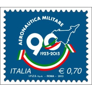 ITALIA - 2013 - 90° dell'Aeronautica Militare - 1 v.