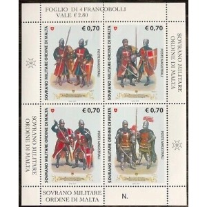 S.M.O.M. - 2013 - Costumi e Uniformi del S.M.O.M. 0,70 € - 1 BF