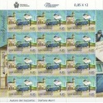 SAN MARINO - 2013 - Europa: Veicoli postali - 2 MF da 12 v.