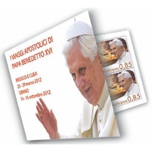 VATICANO - 2013 - I viaggi nel mondo di Papa Benedetto XVI - 1 libretto