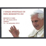 VATICANO - 2013 - I viaggi nel mondo di Papa Benedetto XVI - 1 libretto