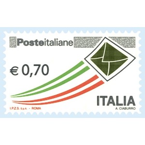 ITALIA - 2013 - Posta Italiana 0,70 € - 1 v.