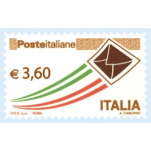 ITALIA - 2013 - Posta Italiana 3,60 € - 1 v.