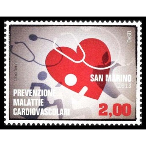 SAN MARINO - 2013 - Prevenzione alle malattie cardiovascolari - 1 v.