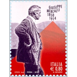 ITALIA - 2014 - 100° della morte di Giuseppe Mercalli - 1 v.