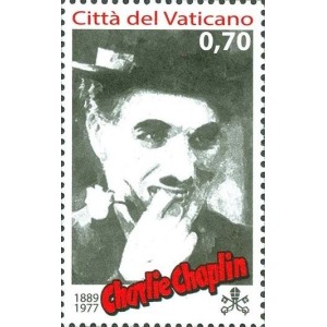 VATICANO - 2014 - 125° della nascita di Charlie Chaplin - 1 v.